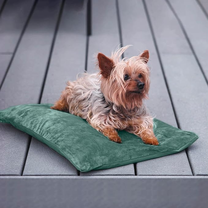 Outdoor Heated Cat Bed, Soft Pet Heating Pad with Steel-Wrapped Cord, Outside Pet Warmer for Feral Cats and Dogs, 27.5" x 15.7", 50 Watts