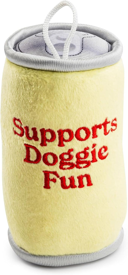 Haute Diggity Dog Olipup Grrrisp Apple Plush Dog Toy for Small, Medium & Large Dogs, Interactive Funny Parody Squeaky Toys, Soft, Durable, Machine-Washable, Safe & Cute Birthday Gift for Dogs