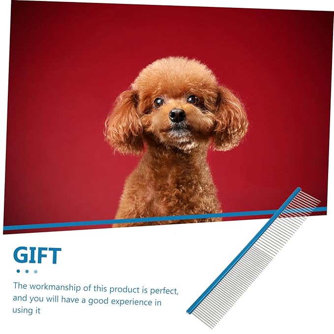 TOYANDONA Multi-function Pet Grooming Comb Dog Supplies Comb Wear-resistant Compact Daily Use
