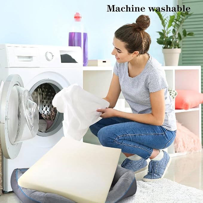 Orthopedic Dog Bed for Big Dogs,Waterproof Big Size Dog Sofa,Supportive Foam Pet Couch with Removable Cover,Non-Slip Bottom and Waterproof Lining,Machine Washable