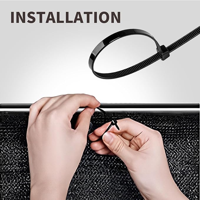 LOVE STORY Custom Size 2'6''x33' Black Balcony Privacy Screen,UV Block Privacy Fence Screen,90% Shield for Outdoor Pool Garden Apartment Railing