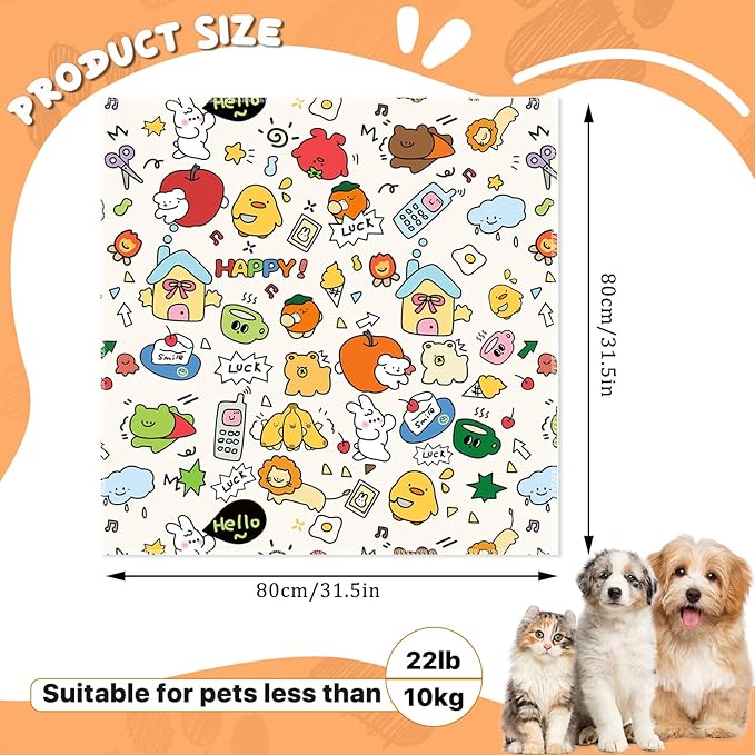 31.2" Self-Adherent Cat Wrap for Cutting Nails, Anti-Runaway Scratch Bitten Adjustable Cat Swaddle Wrap for Stress-Free Nail Trimming,Bathing,Cat Grooming Supplies