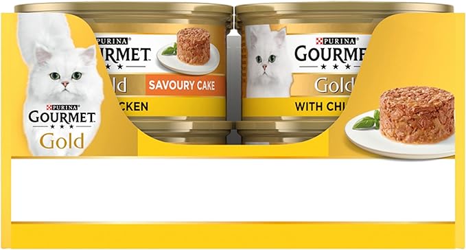 Gourmet Gold Wet Cat Adult Food, 85g (Pack of 12)