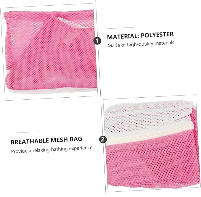 Kisangel Multipurpose Cat Bathing Bag Breathable Mesh Shower Net for Cleaning Prevents Scratching Biting for Bathing Kittens