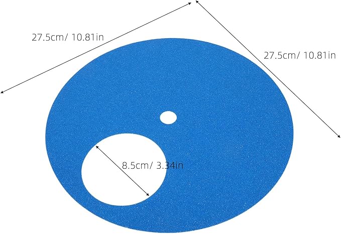 4pcs Dog Nail Care Replacement Sandpaper Pads, Adhesive Grit Sandpaper for Pet Scratch Boards, Cat Claw File, Trim & Grooming Supplies Blue