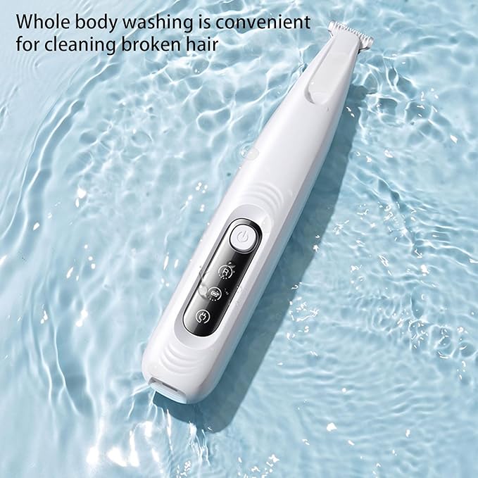 Peiiwdc Multibreeds Pet Paws Hair Trimmer with LED Light Ergonomic Low Noise Electric Hair Shaver Device for Grooming Supply Haircut Machine