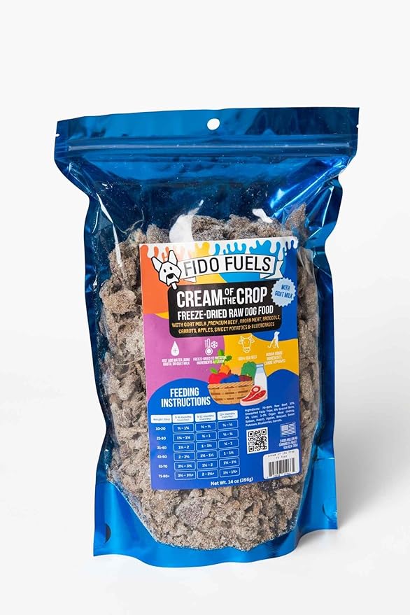Cream of The Crop Freeze Dried Dog Food - 7oz Bag