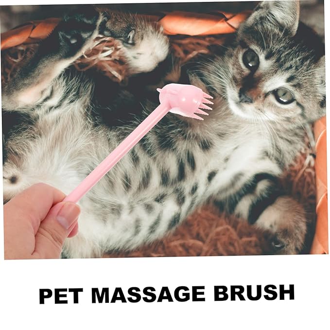 Cat Supplies Cats Hair Grooming Scratch Brush Pet Massage Brush Dog Grooming Tool