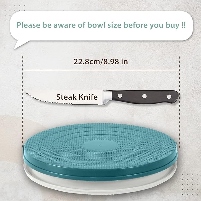 SoulThink® Ant Proof Cat Dog Bowl Tray - New Innovation Anti Ant Pet Food Dish Indoor No Chemical No Water Needed Different from Traditional Trap (Turquoise Green)