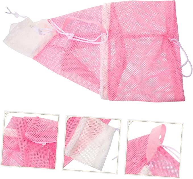 Multi Function Cat Grooming Bag Durable Mesh Pet Bathing Pouch for Nail Trimming and Care Breathable Calm Design