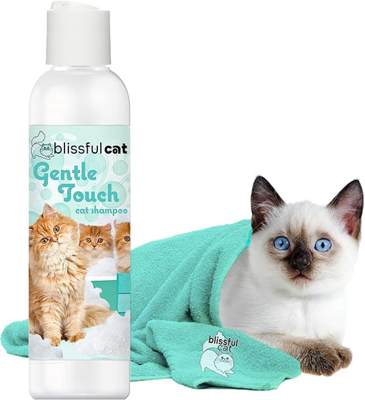The Blissful Cat Gentle Touch Cat Shampoo, 4-Ounce