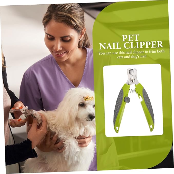 BESPORTBLE Portable Pet Nail Clipper for Dogs and Cats Ergonomic Design Comfortable to Hold Suitable for Home Grooming and High Sharpness Blades for Safe Trimming