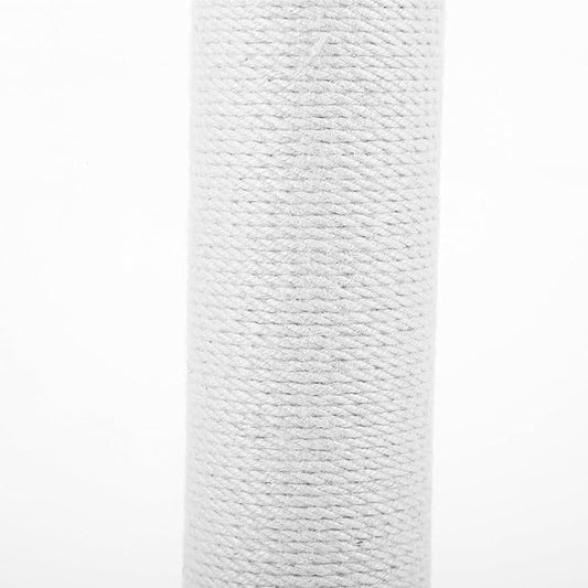 POPETPOP Cat Scratching Post Twine Adorable Scratcher for Indoor Cats and Wear-Resistant Design for Healthy Claws and Fun Playtime