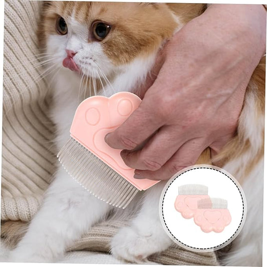 Reusable Dog Brush Indoor Dog Brush Cat Hair Remover Pet Grooming Comb Set