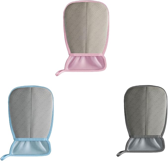 Static Pet Hair Remover Gloves Washable Grooming Brush for Dogs Cats Reusable Tool for Sofa Carpet Home Dog Grooming Mitt