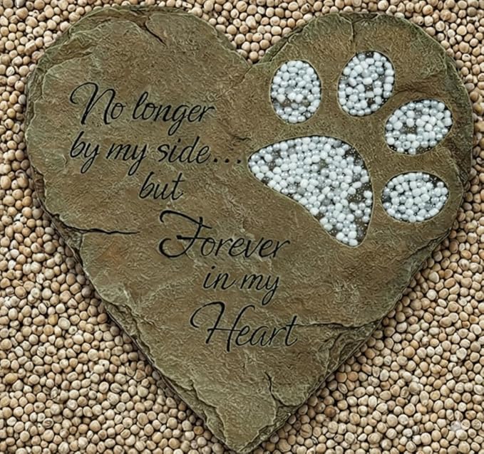 Carson 98843 Pet Memorial Garden Stone, Brown