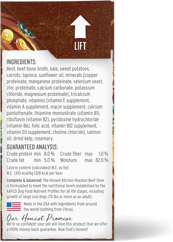 The Honest Kitchen Human Grade Wet Dog Food (Pack of 4)