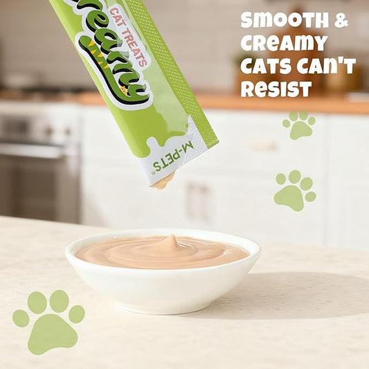 Balanced Tuna & Chicken Lickable Cat Treat β 20 Tubes of Healthy Squeeze Up Creamy Snacks with Functional Nutrients for Hydration, Digestive & Coat Health β Grain Free, High Protein, Low Calorie