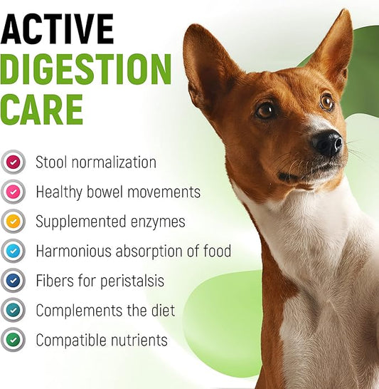 Liquid Probiotics for Dogs & Cats of All Ages | Dog Probiotics to Provide Digestion Balance | Prebiotic Blend for Harmonious Food Absorption | 3 Billion CFU | Herbal Flavor | 2 Oz