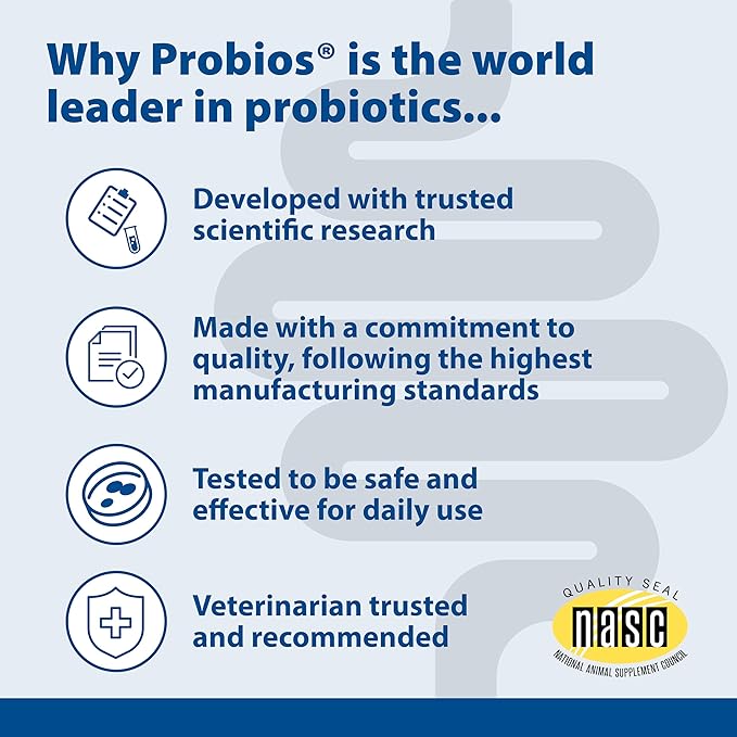 Probios Digestive Support Probiotic for All Species, Probiotics for Gut Health, Dispersible Powder, 240 gm (Pack of 2)