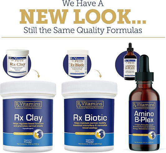 Rx Vitamins Bio-C - Vitamin C for Dogs and Cats - with Lemon Bioflavonoids for Allergy Relief - Immune Support Supplement - Promotes Healthy Coat and Skin - Joint Supplement - 4 oz