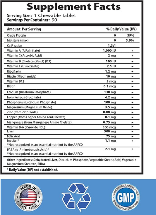 I LOVE MY PETS LLC cat Immune Booster - Ultra Vitamins - CAT Health - Mineral Boost - Vitamin c for Cats - 180 Treats (2 Bottles)