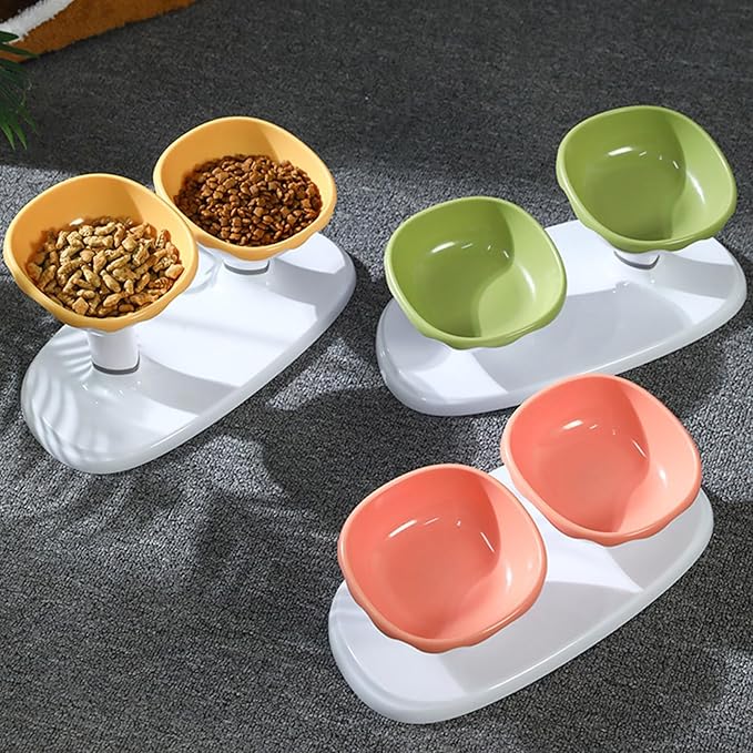Antiskid Puppy Feeding Food Bowls Set Feeders Lift Table Pet Shops Supply for Modern Homes Pet Bowls for Multiple Dogs