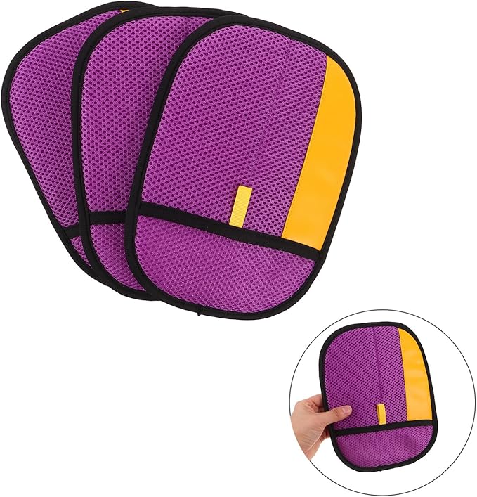 Kisangel 3pcs Pet Hair Removal Gloves Static Electrostatic Grooming Mitts for Cats and Dogs Reusable Hair Cleaning Tool for Furniture and Clothing