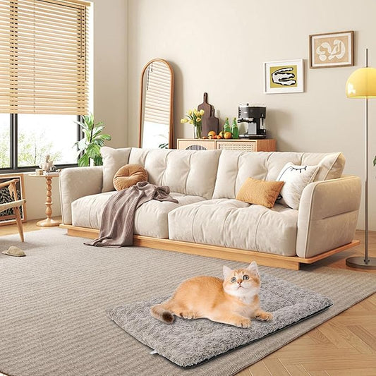 Dog Crate Bed Washable – Premium Functional Lightweight Compact Sturdy Pet, Modern, Cat Supplies, Durable, All Seasons Soft Beds Cats | Multipurpose Outdoor Indoor Utility Versatile