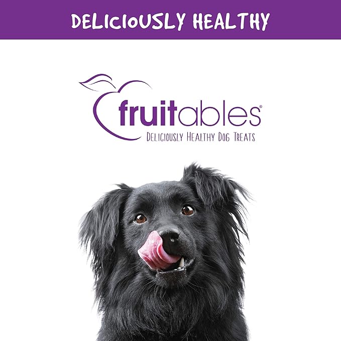 Fruitables Pumpkin Digestive Supplement - Made with Pumpkin for Dogs - Healthy Fiber Supplement for Pet Nutrition - 15 Ounces (6 Pack)