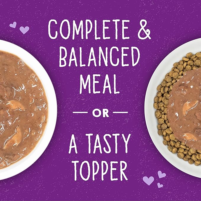 Stella & Chewy's Carnivore Cravings Savory Shreds - Wet Cat Food - High-Moisture Formula with Premium Wild-Caught Tuna & Mackerel - Perfect for Picky Eaters - 5.2 oz, 8 Count