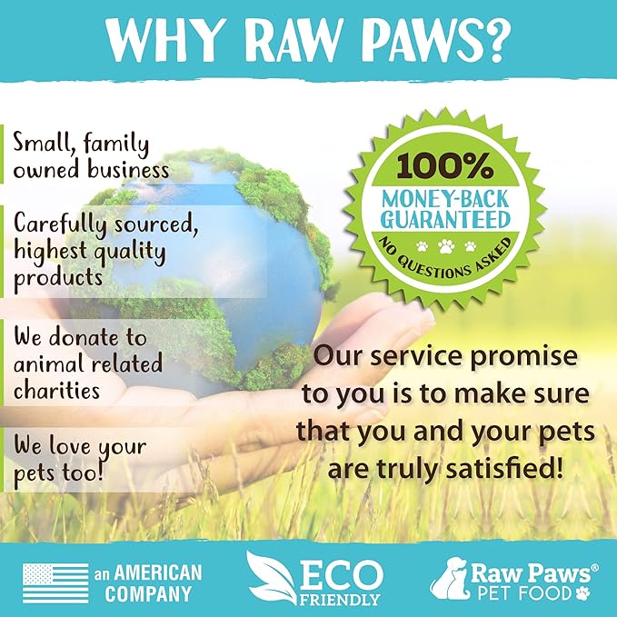 Raw Paws Freeze Dried Necks Bundle - Duck & Chicken Necks for Dogs & Cats, 9 oz - Made in USA - Single Ingredient Chews