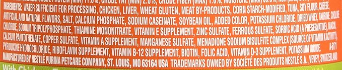 Friskies Canned Tasty Treasures Cat Food, Chicken & Tuna, 5.5 oz, 1 pack