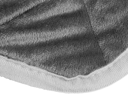 HEEPDD Pet Heating Pad, Pad for Indoor Outdoor Pets, Polyester Fleece Material, Ideal for Dogs and Cats Pet Heating, Self Warming Reusable Nan Dog Supplies (L)