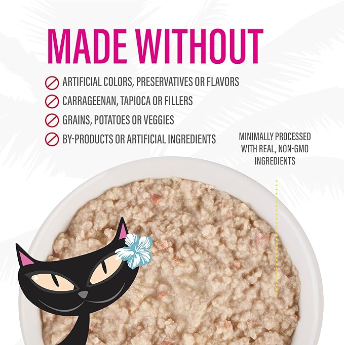 Tiki Cat Baby Pate, Wet Cat Food, Chicken, Duck & Duck Liver, 2.4 oz. Can (12 Count)