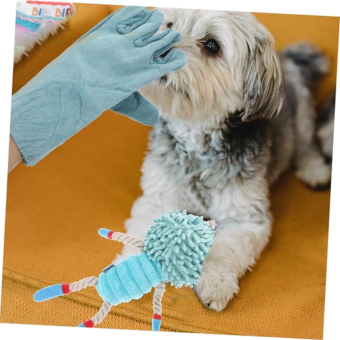 POPETPOP 1Pair Pet Training Gloves Reusable Bite Gloves for Handling Durable Scratch Resistant Design Comfortable Fit for Pet Grooming and Training for Dog and Cat Owners