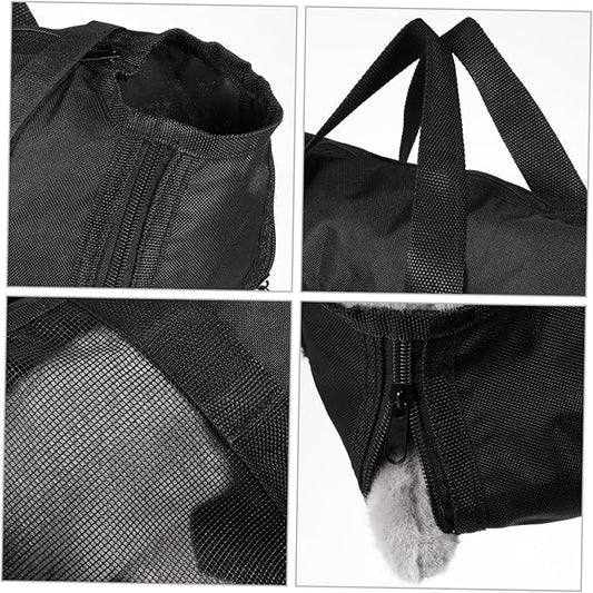 Totority Cat Grooming Bag for Nail Trimming and Bathing Breathable Mesh Cat Carrier Zipper PET Accessory for Easy Grooming and Bathing