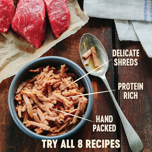 Wellness CORE Signature Selects Shredded Adult Wet Cat Food,Natural,Protein-Rich,Grain Free,2.8 Ounce (Chicken & Chicken Liver),(Pack of 24)