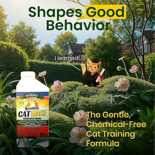 Nature's Mace Cat Repellent 40oz Concentrate