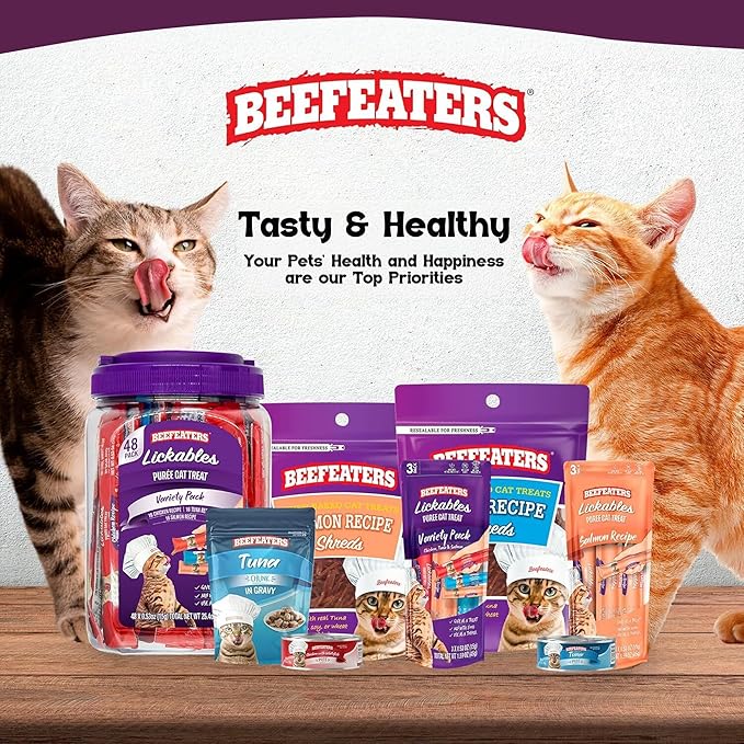 Beefeaters Turkey Liver Pate Wet Cat Food 5.5oz (24-Pack) | Adult Wet Food with Taurine, Premium Catfood Wet Food, No Artificial Additives, Balanced Nutrition | Supports Immune System & Vision