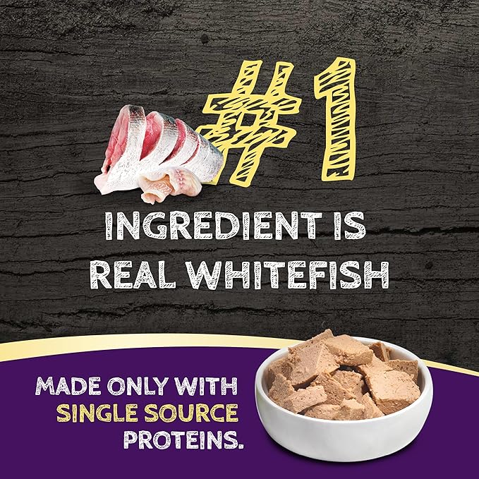 Zignature Whitefish Formula Wet Dog Food 13oz, case of 12