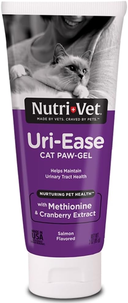 Boost Cat Urinary & Gut Health: Nutri-Vet Uri-Ease Paw Gel 🐱 | Don't Cry Pet