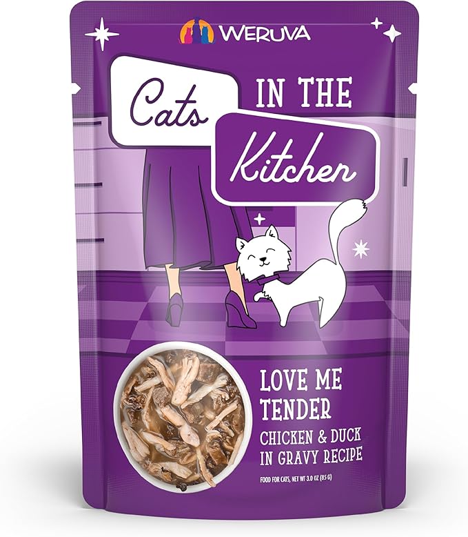 Weruva Love Me Tender: Tasty Chicken & Duck Gravy 🐱 | Don't Cry Pet