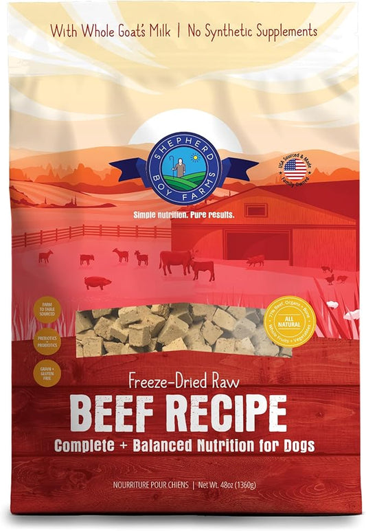 Shepherd Boy Farms: Best Raw Beef & Goat's Milk Dog Food 🥩 | Don't Cry Pet