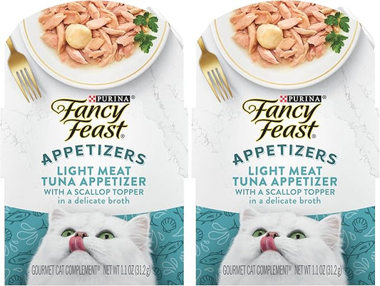 Fancy Feast Tuna & Scallop Lickable Cat Toppers: The Ultimate Treat 🐱