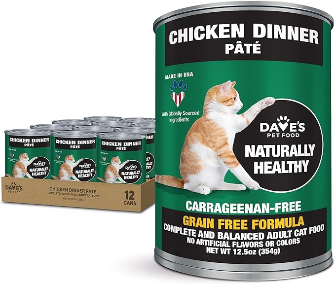 Dave's Grain-Free Chicken Pate: Top Healthy USA Cat Food 🐱 | Don't Cry Pet