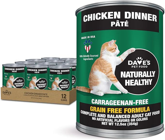 Dave's Grain-Free Chicken Pate: Top Healthy USA Cat Food 🐱 | Don't Cry Pet