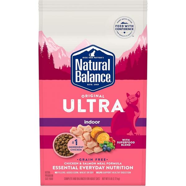 Best Natural Balance Indoor Cat Food: Chicken & Salmon 🐱 | Don't Cry Pet