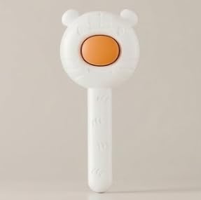 White Cat Combing Brush – Premium Hair Removal Tool for Cats & Dogs. Pet Store Supplies: Dog Brushing Combs, Cat Hair Cleaners, and Pet Care Products.