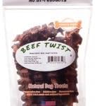 Preen Pets Beef & Sweet Potato Twist Dog Crunchy Treats - 100% USA Ingredients (8 oz)